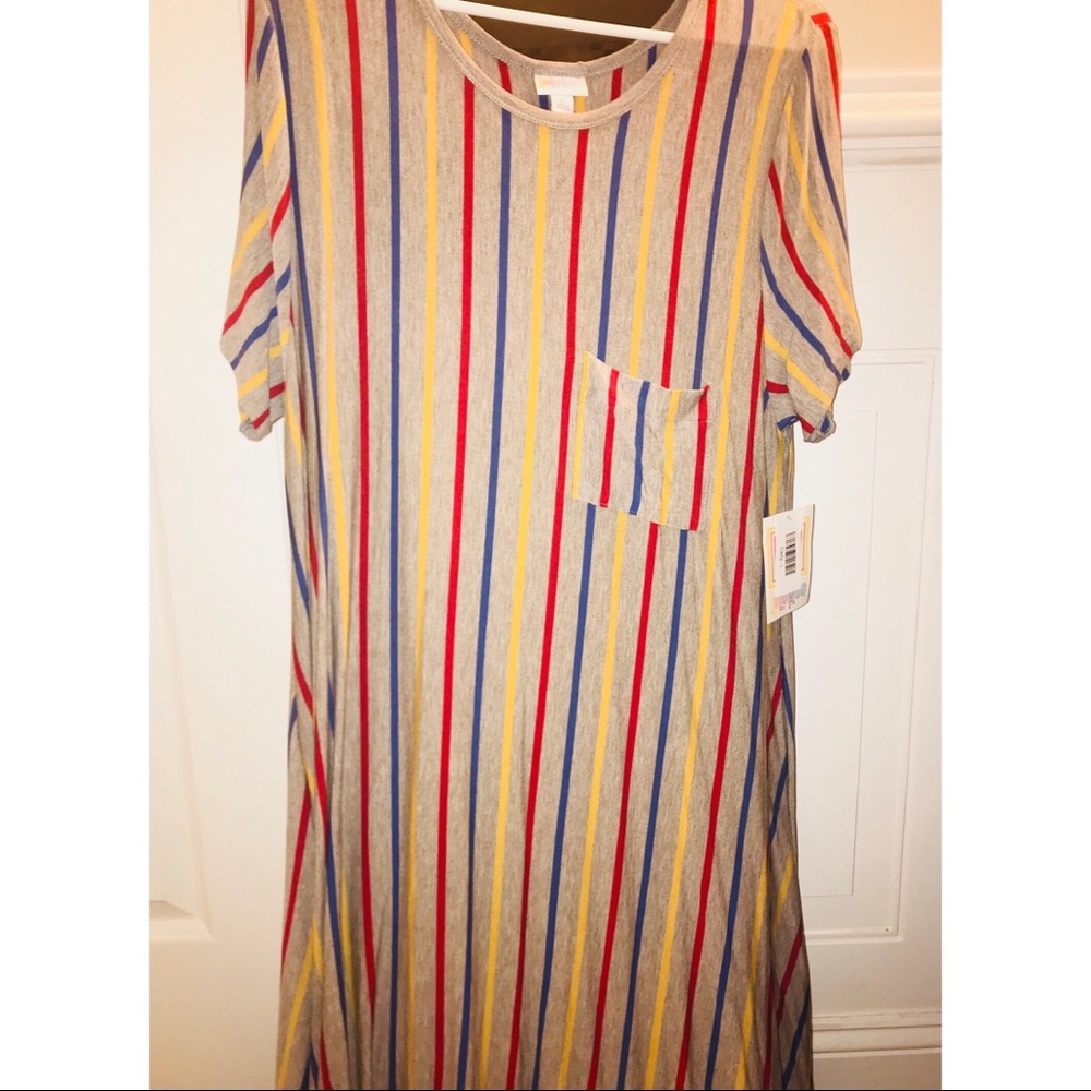 LuLaRoe Striped Carly L